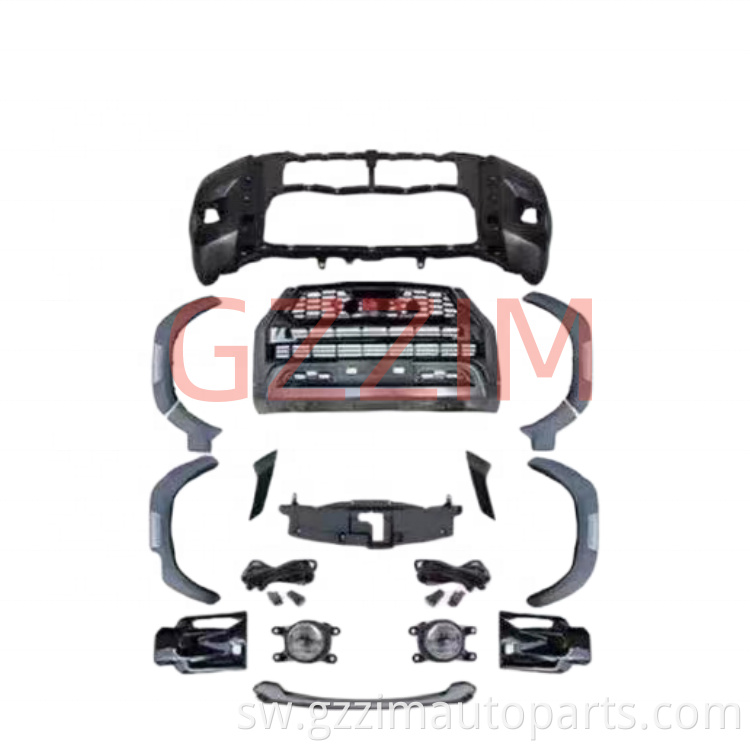 Revo Rocco GR Sport Facelifts Bodykit Conversion Car Front Bumper For Hilux GR 2023 Body Kit